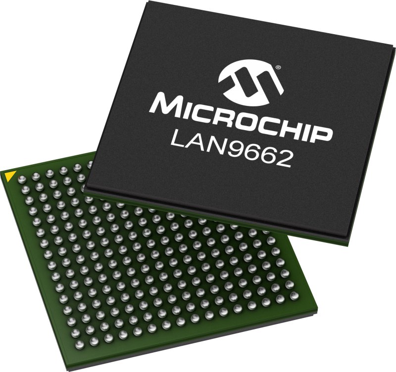 Microchip推出LAN9662千兆以太网交换机