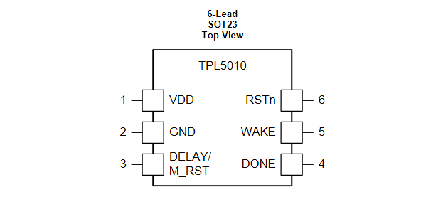 TPL5010DDCR引脚图