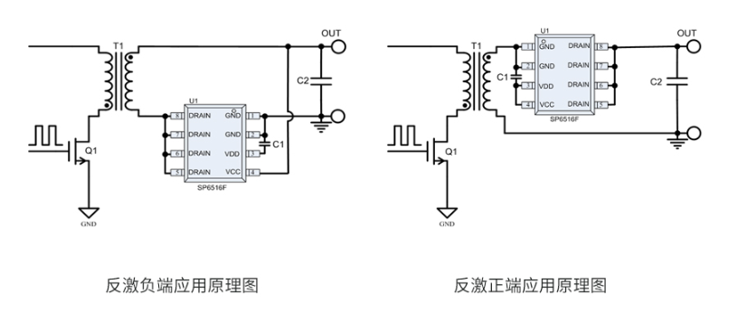 SP6516F典型应用电路图