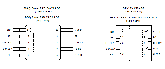 XTR111AIDGQR引脚图