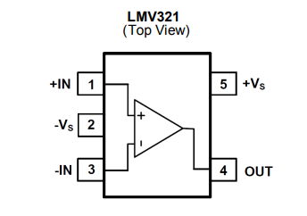 LMV321引脚图