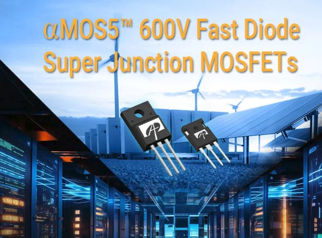 AOS推出aMOS5™ 600V FRD超结MOSFET