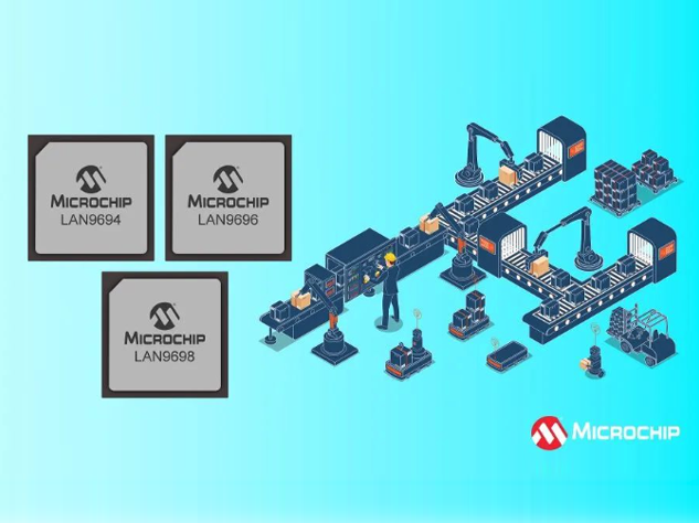Microchip推出新一代LAN969x以太网交换