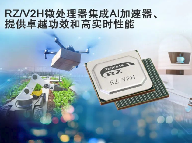 瑞萨电子推出RZ/V2H微处理器：高性能机器