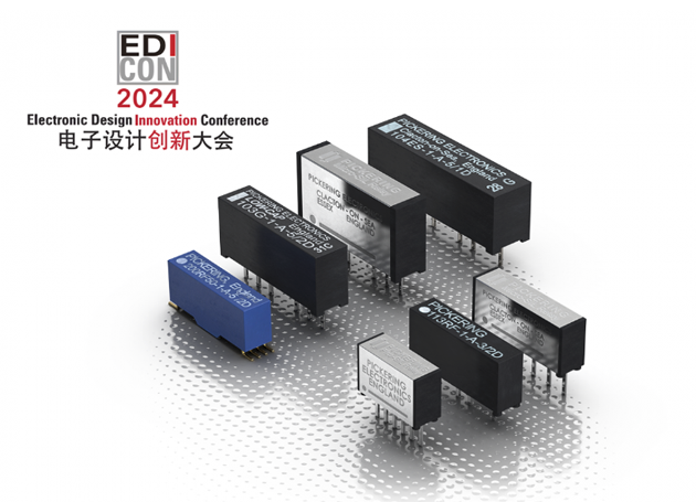 Pickering Electronics将展示113RF系列同轴舌簧继电器