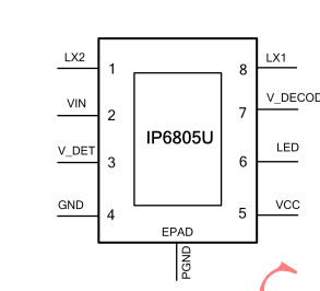 IP6805U引脚图