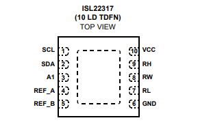 ISL22317 Renesas(瑞萨) 数字电位器