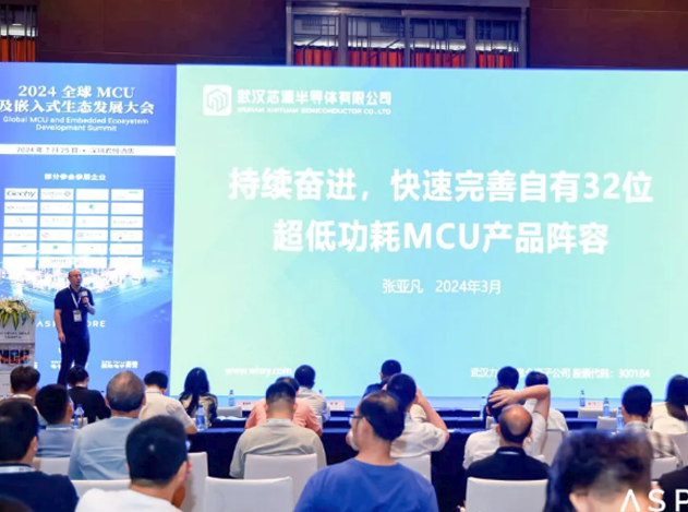 武汉芯源半导体在2024全球MCU生态发展大会上展示创新成果