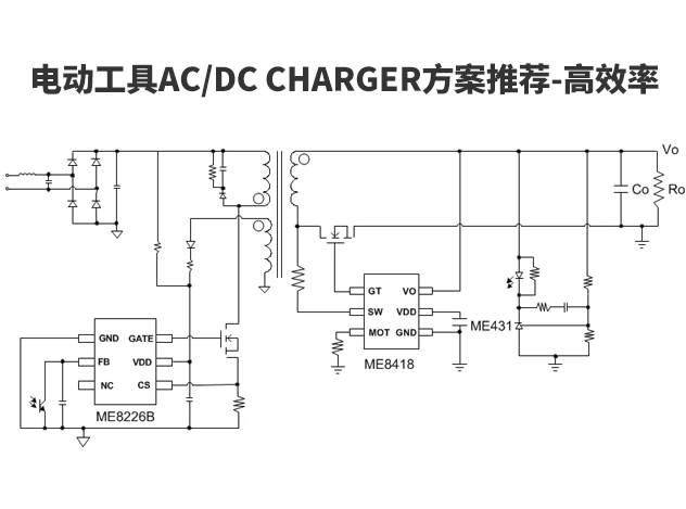 上海北岭推出高效电动工具AC/DC充电器解决方案