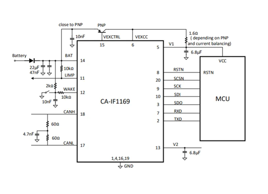 CA-IF1169-Q1 川土微电子 收发器