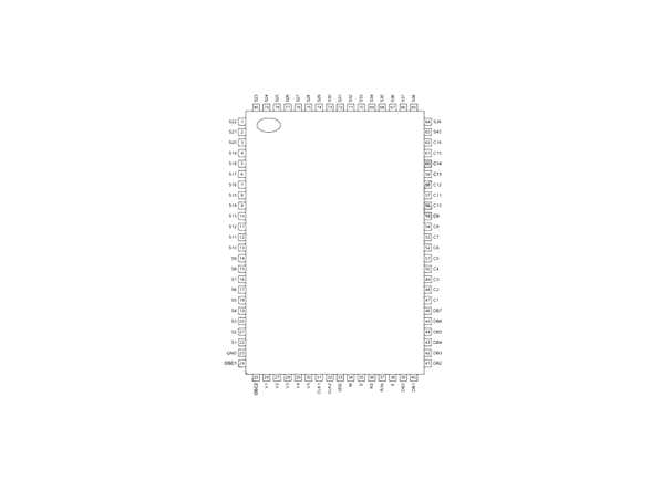 AiP31066L 中微爱芯 点阵型LCD