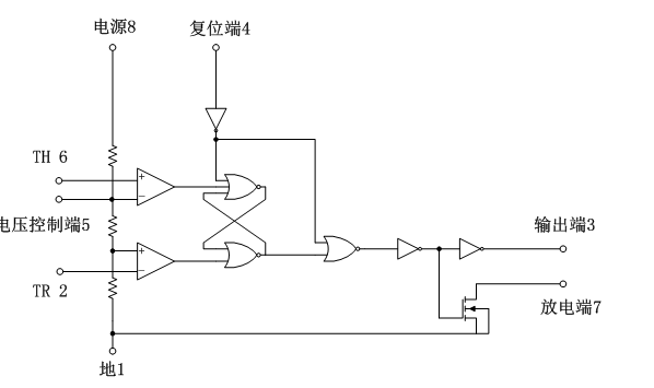 AiP555电路功能图