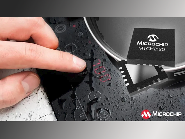 Microchip MTCH2120：快速部署耐水触摸控