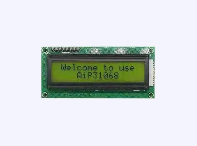 AiP31068：低功耗CMOS字符型点阵LCD驱动控制器