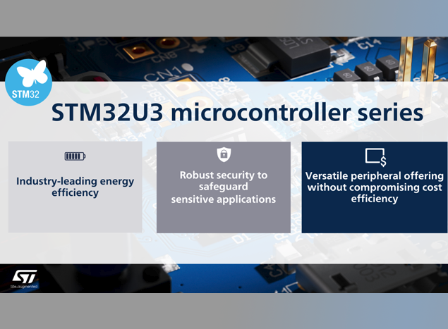 STM32U3：超低功耗MCU解决电池续航难题