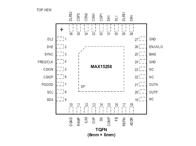 MAX15258引脚图
