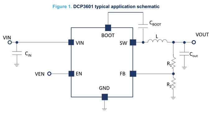 DCP3601典型应用示意图