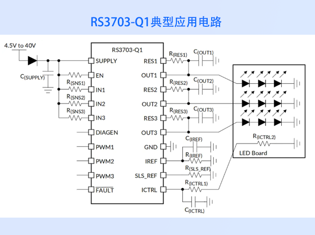 RS3703-Q1典型应用电路图