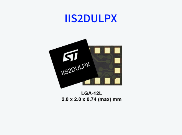 意法半导体 IIS2DULPX：智能工业级加速度计助力高效监测