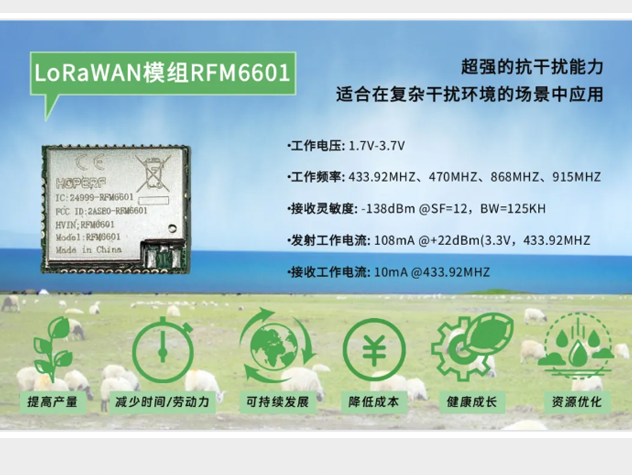 LoRaWAN协议助力农牧业智能化，实现高效资源管理