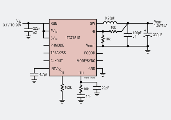 LTC7151S原理图