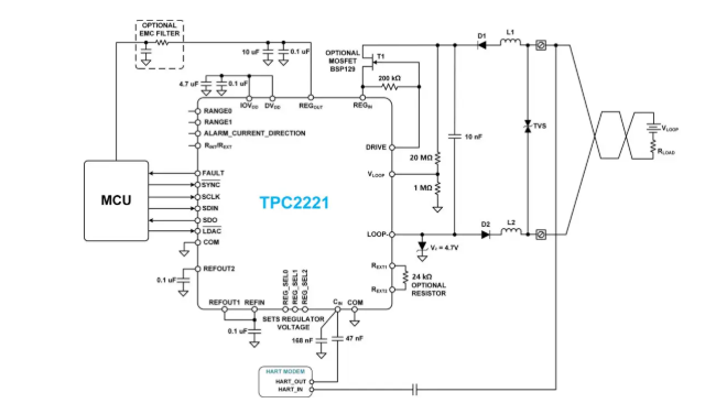 TPC2221典型应用电路图