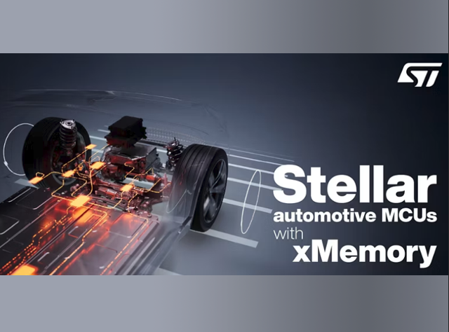 意法半导体发布Stellar微控制器：xMemory