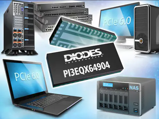 DIODES（美台）PI3EQX64904：推动高速数据传
