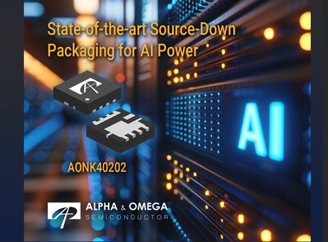 AOS发布创新源极朝下封装MOSFET AONK40