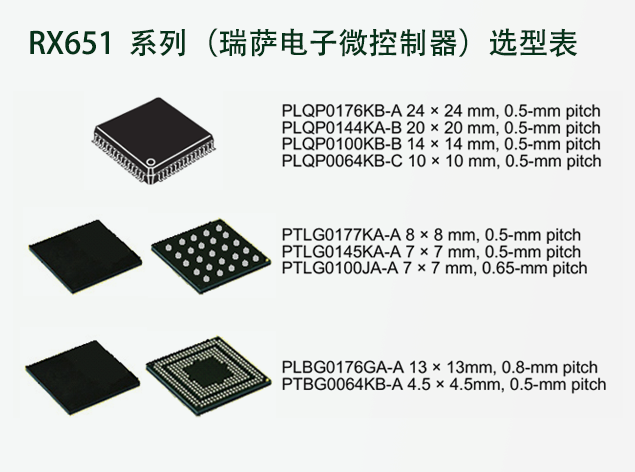 【瑞萨代理提供】瑞萨电子RX651 系列32