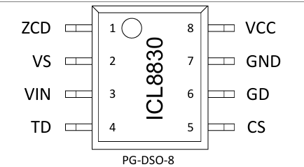 ICL8830引脚图