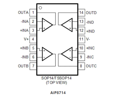 AiP8714引脚图